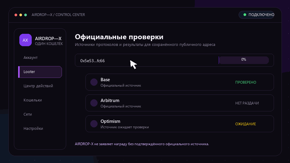 Демонстрация официальных проверок